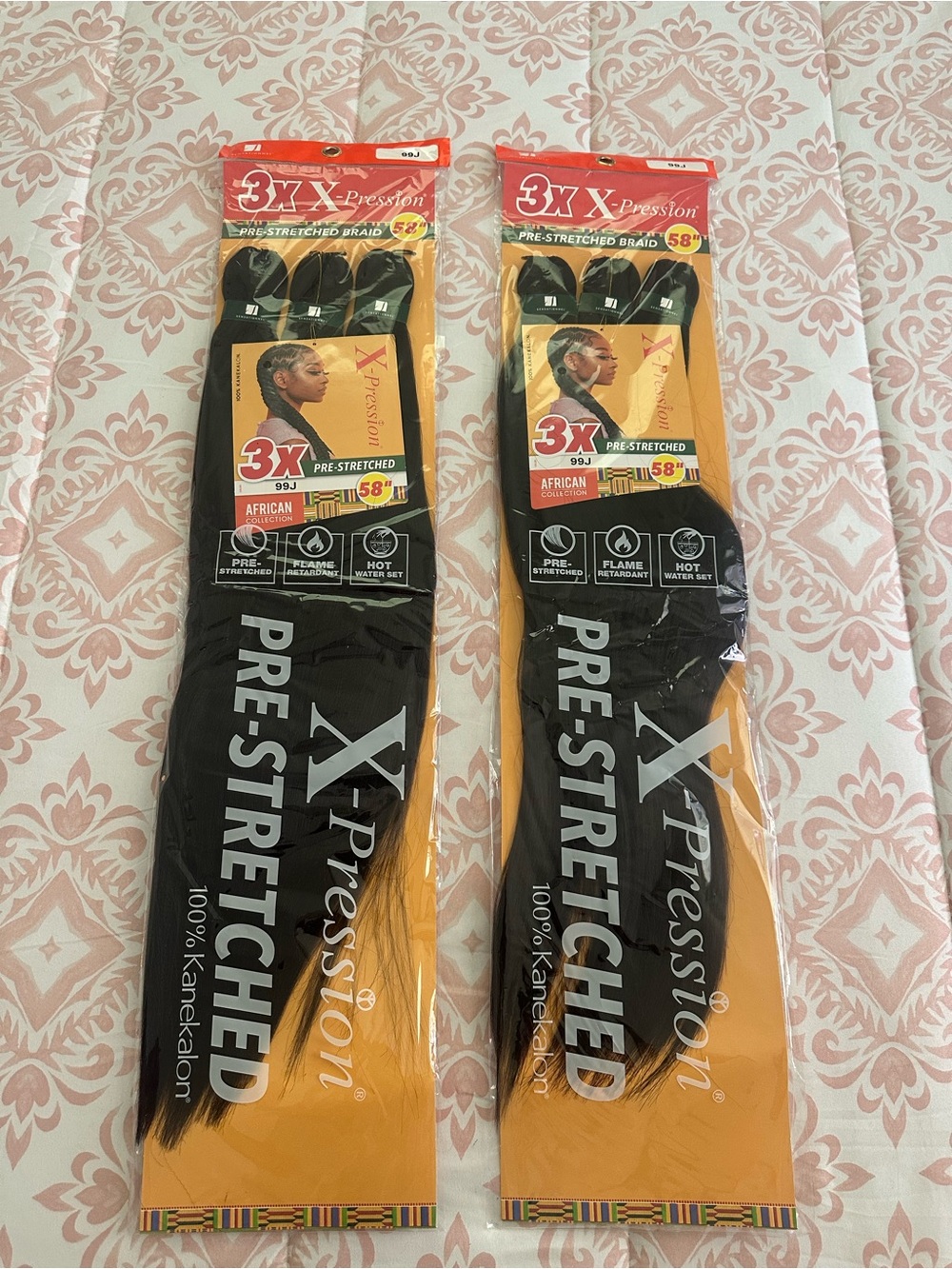 Set of two Pre-Stretched 3X Braid - 99J
